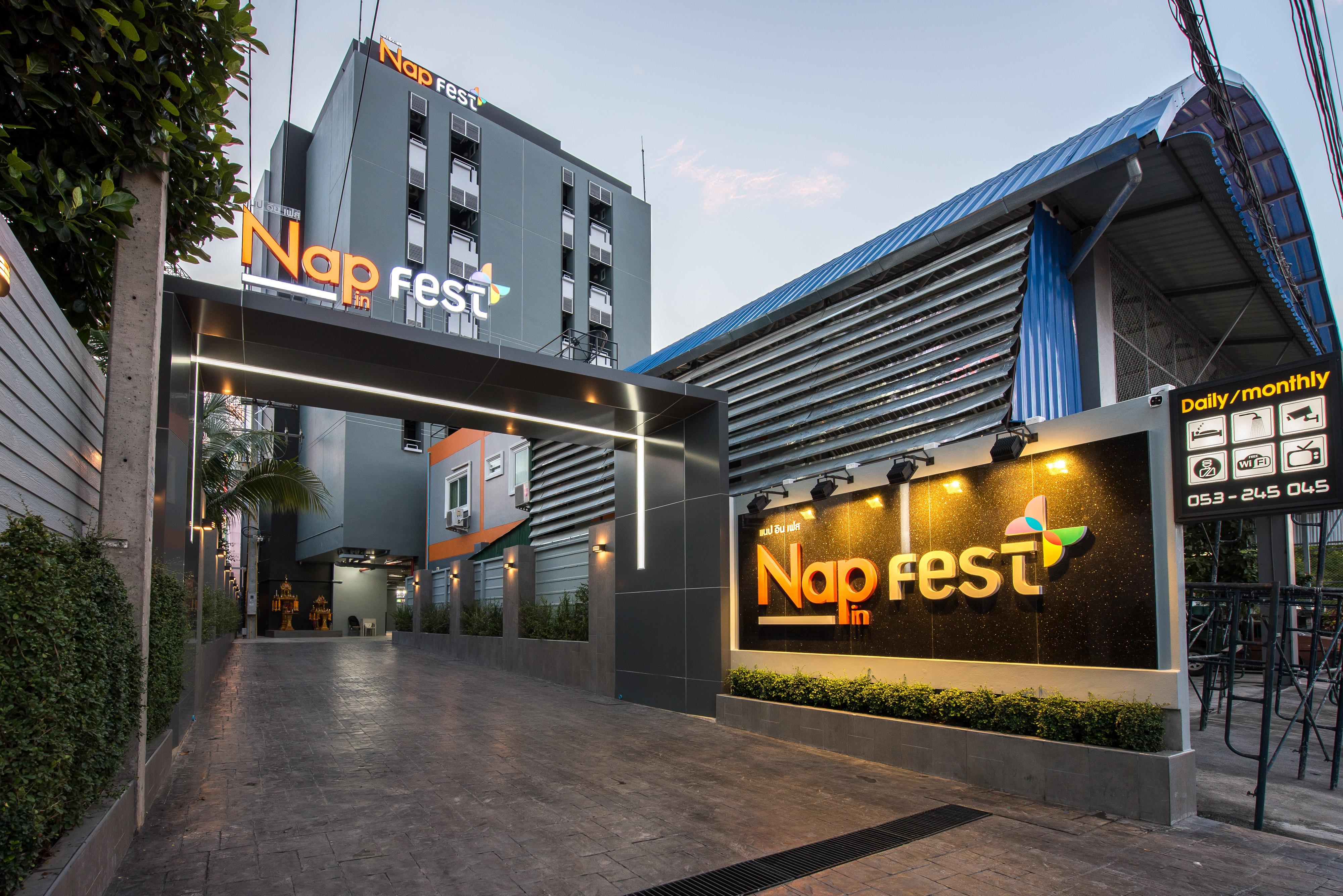 Nap In Fest Hotell Chiang Mai Eksteriør bilde
